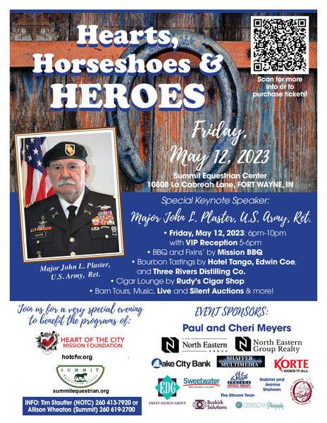 Hearts, Horseshoes & HEROES…Friday May 12, 2023