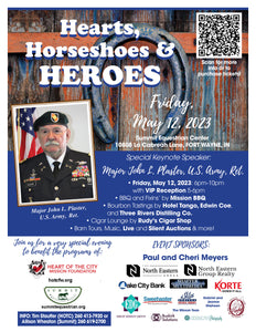 Hearts, Horseshoes & HEROES…Friday May 12, 2023